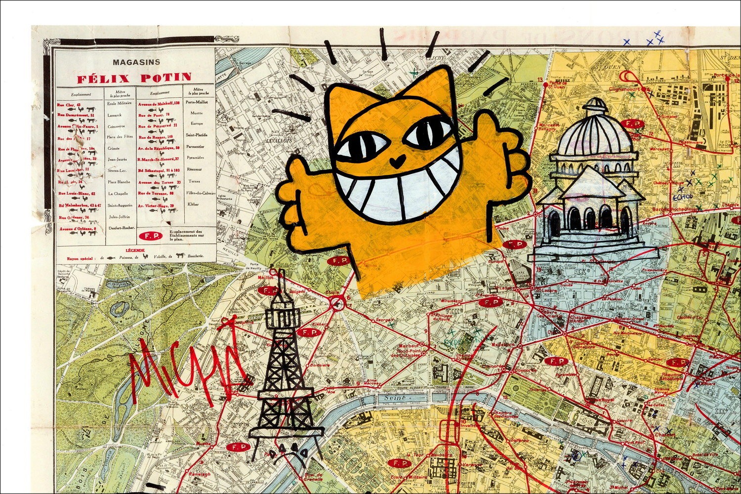 M.CHAT - Mapa de París 2023