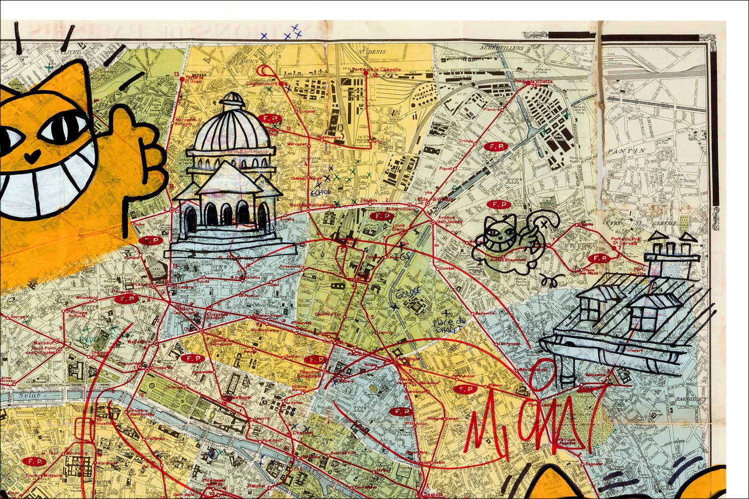 M.CHAT - Mapa de París 2023