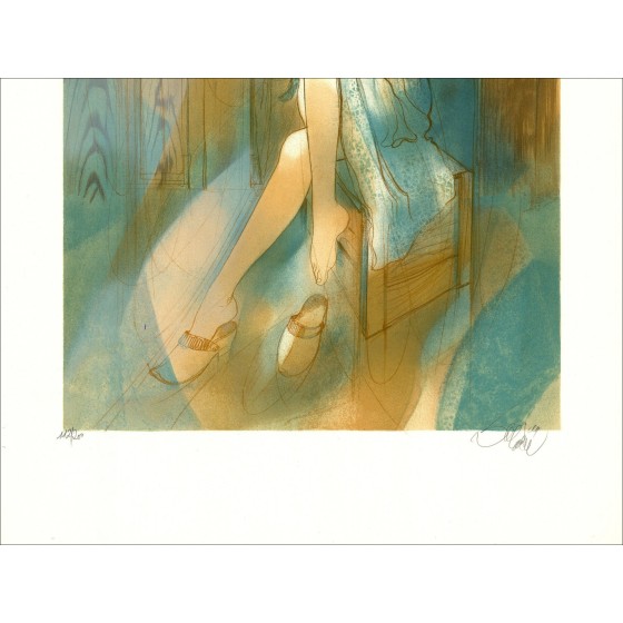 Jean-Baptiste Valadié – Brave Margot, lithographie