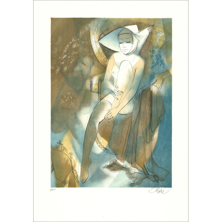 Jean-Baptiste Valadé - Die religiöse, Lithographie