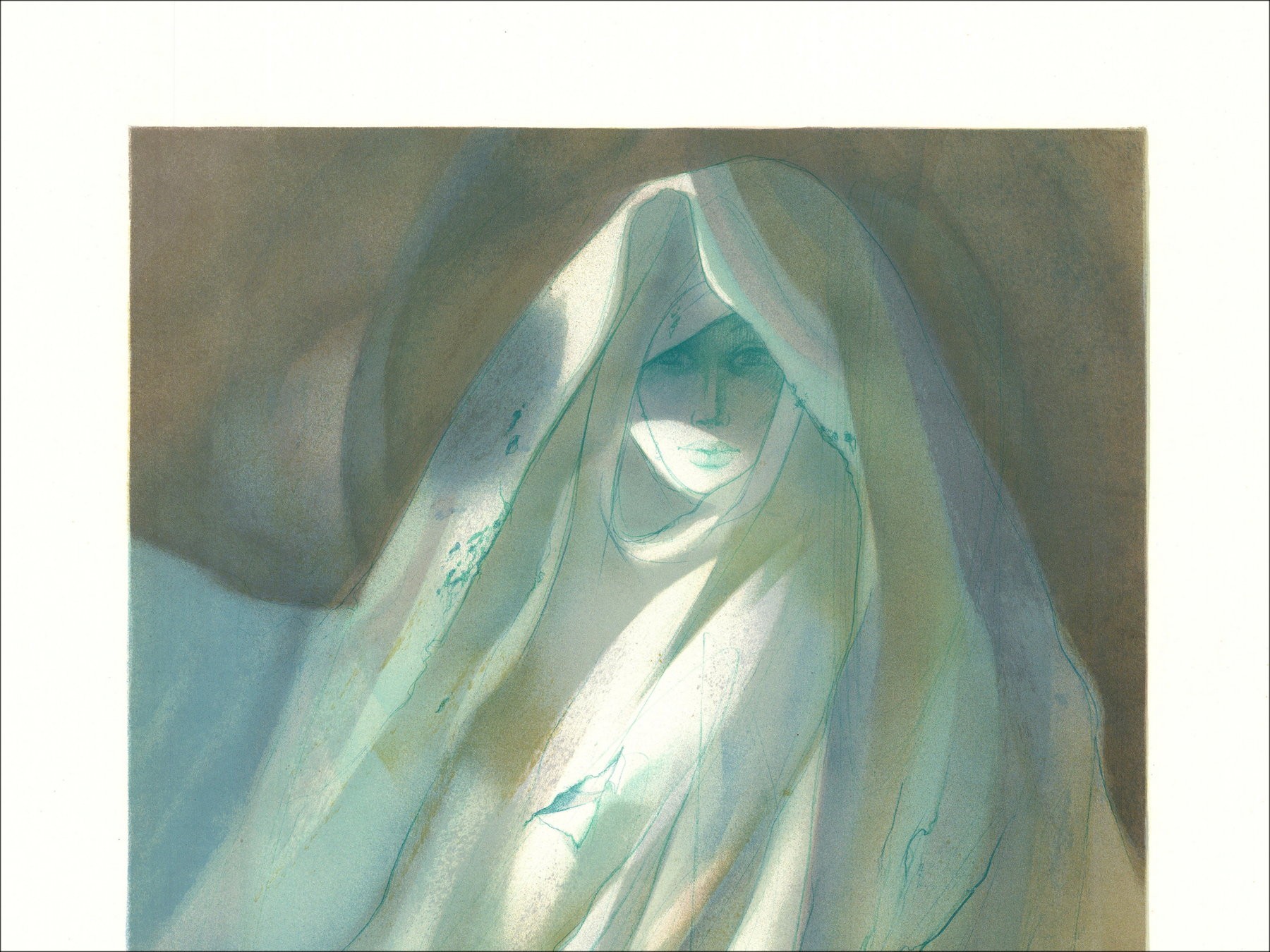 Jean-Baptiste Valadé - der Ghost, Lithographie