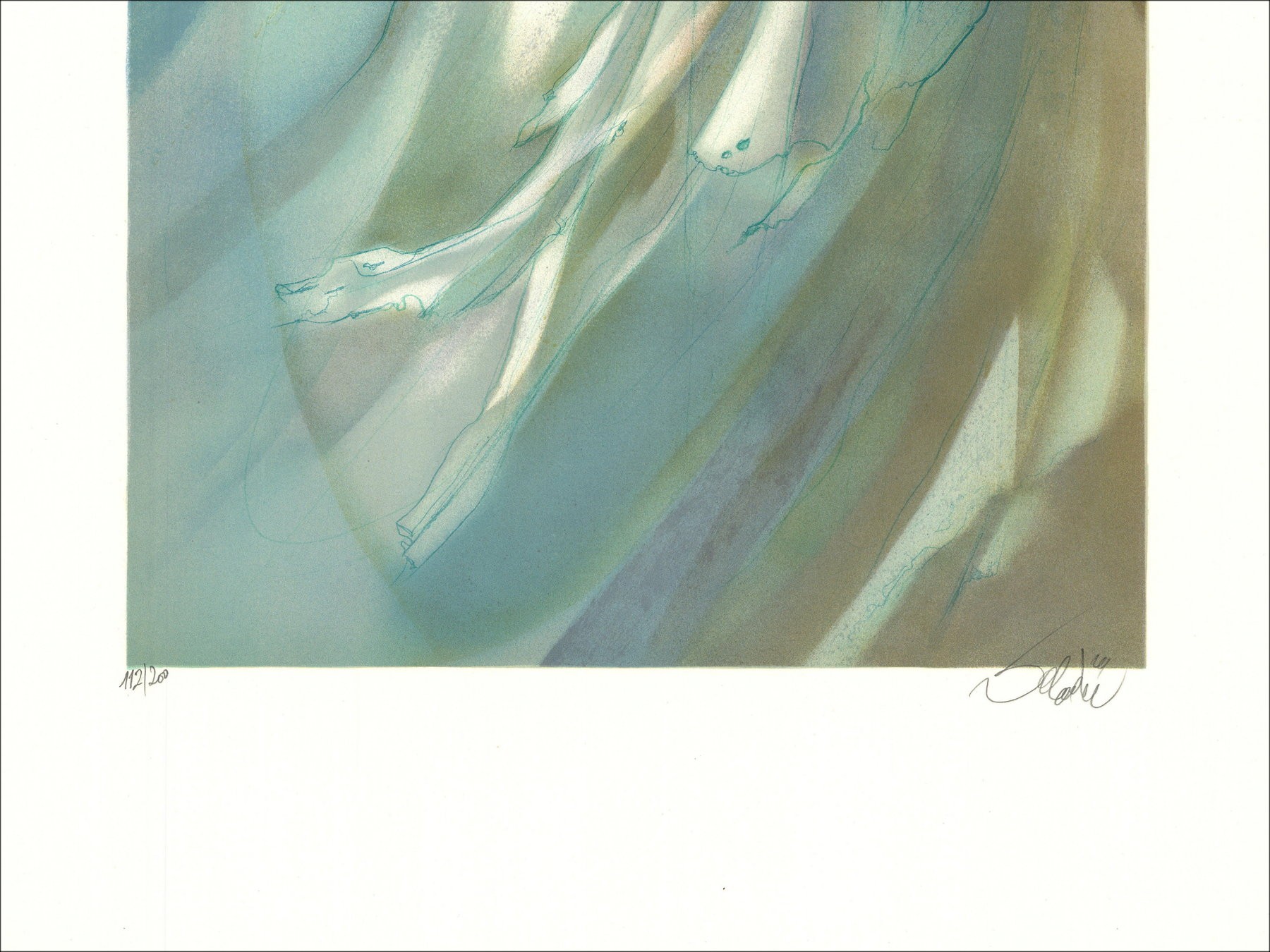 Jean-Baptiste Valadé - der Ghost, Lithographie