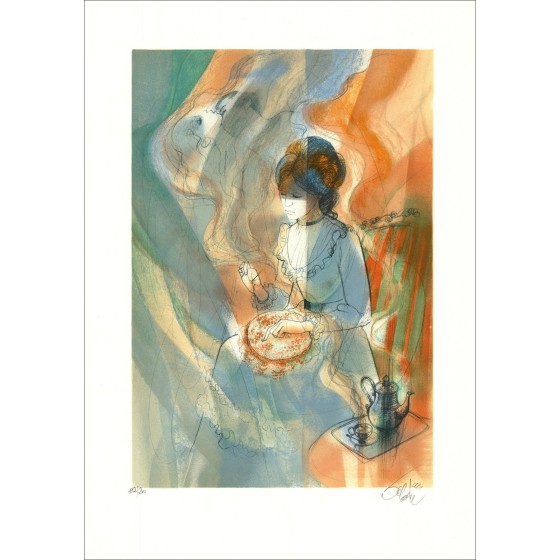 Jean-Baptiste Valadié – Penélope, litografía