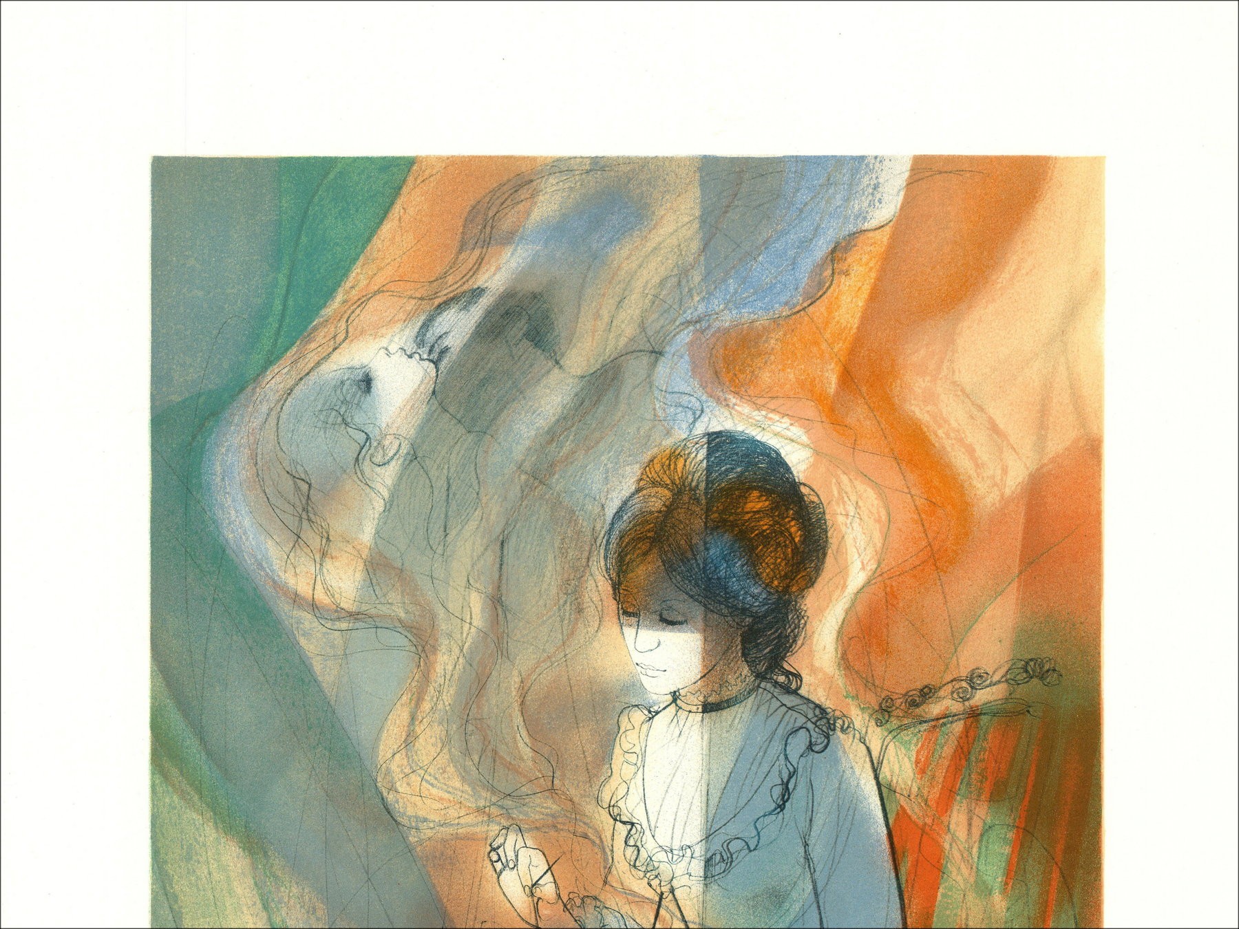 Jean-Baptiste Valadé - Penelope, Litografia