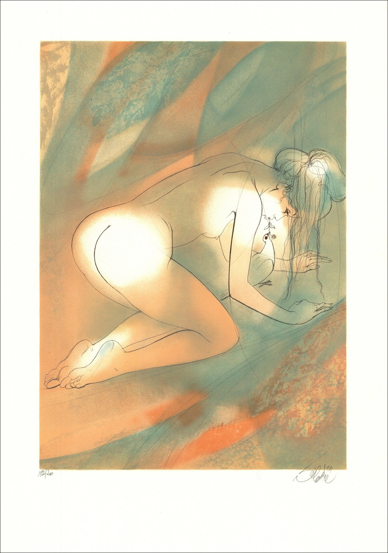 Jean-Baptiste Valadié – Venus callipyge, lithography