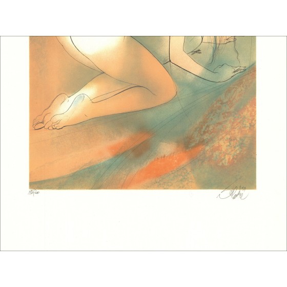 Jean-Baptiste Valadié – Venus callipyge, litografía