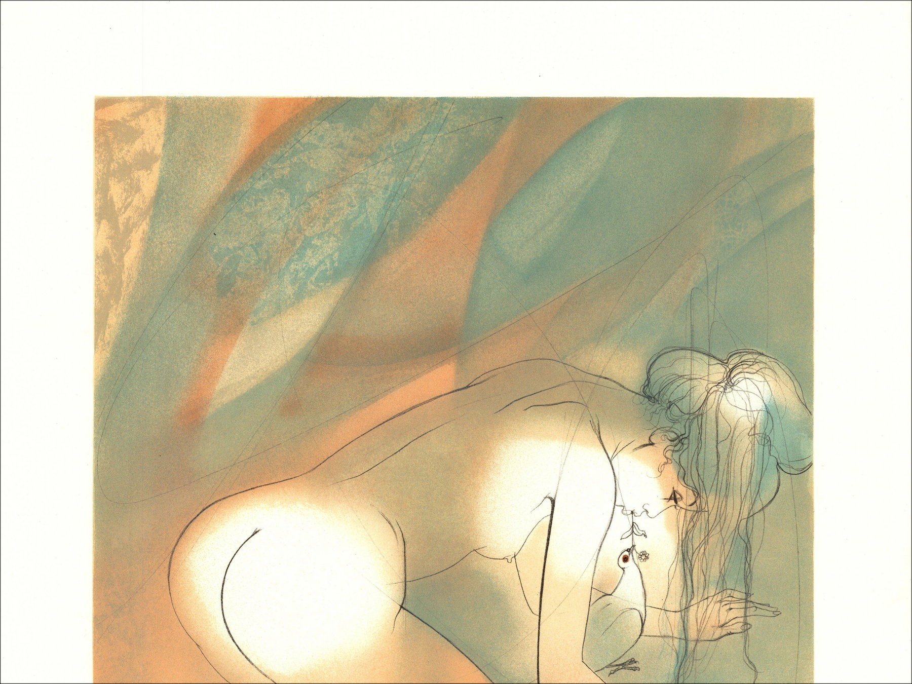 Jean-Baptiste Valadié – Venus callipyge, litografía