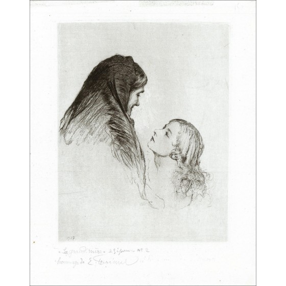 Émile Friant - La abuela 1927