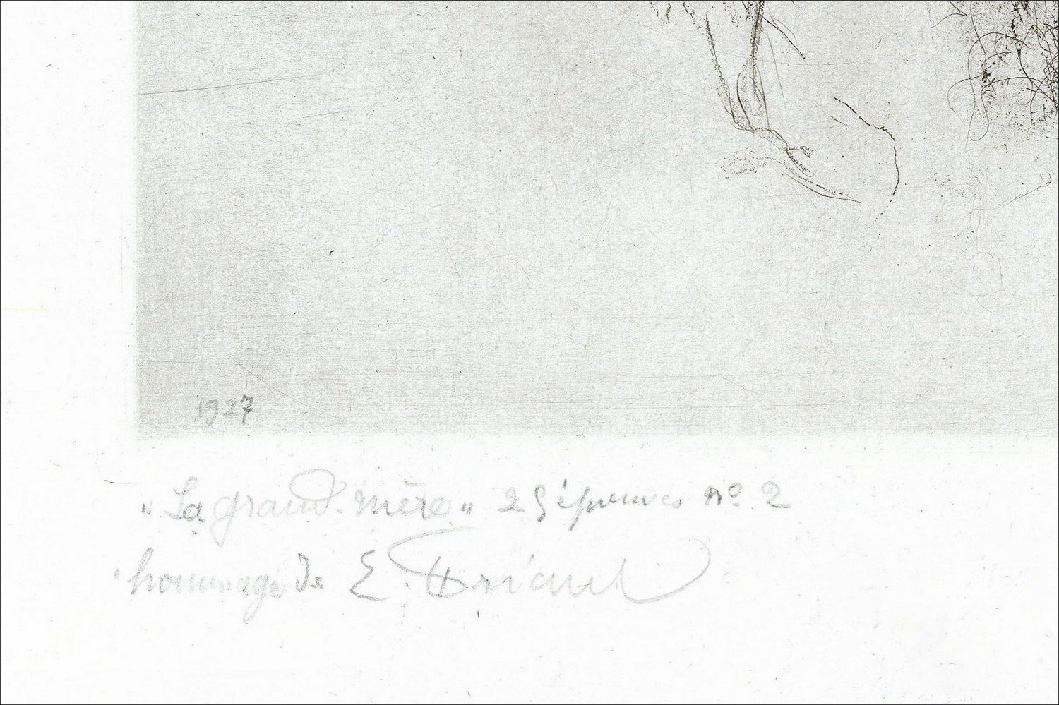 FRIANT Émile - Oma 1927 | Galerie 125