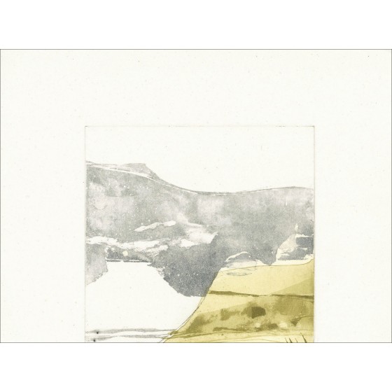 Nicole Tercinet Levin - The Rain Mountains, Aquatint