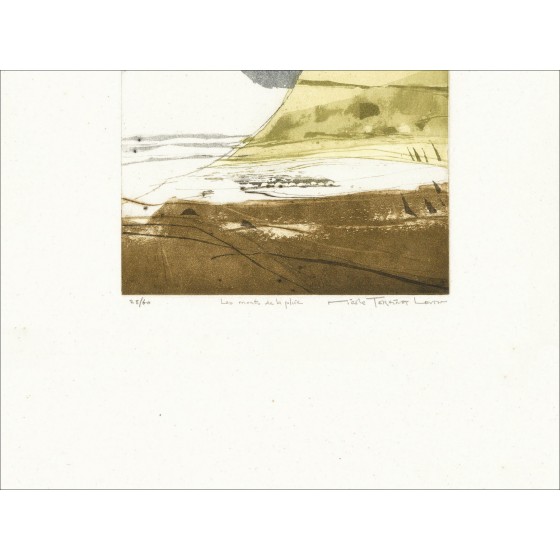 Nicole Tercinet Levin - The Rain Mountains, Aquatint