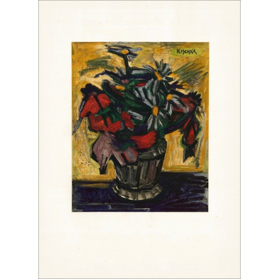 KISCHKA Isis - Litografia "Bouquet" - 45x32cm - 1958