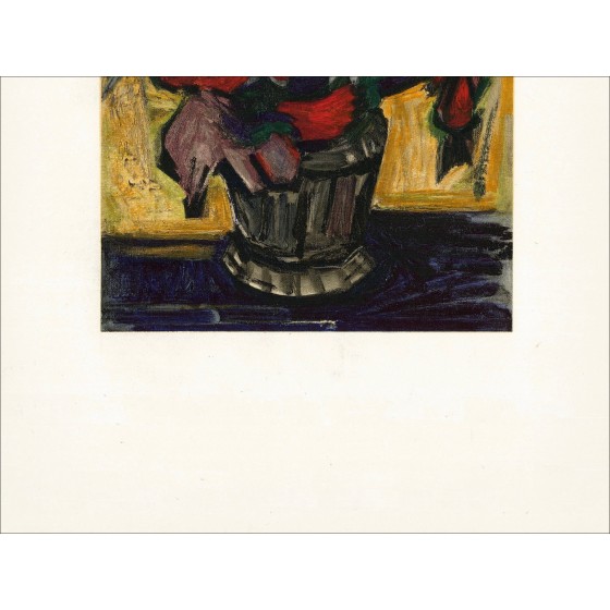 KISCHKA Isis - Lithograph "Bouquet" - 45x32cm - 1958