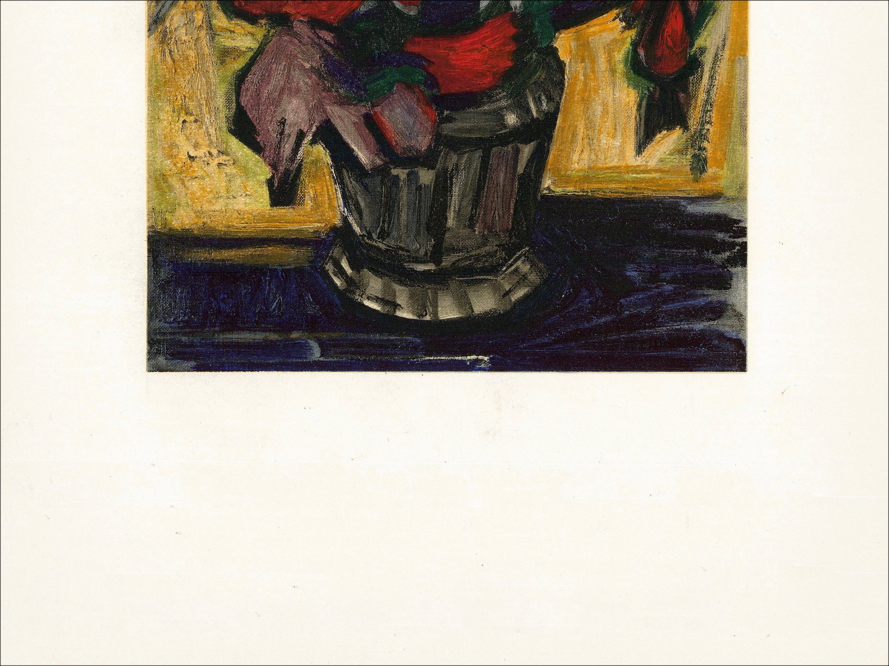 KISCHKA Isis - Lithograph "Bouquet" - 45x32cm - 1958