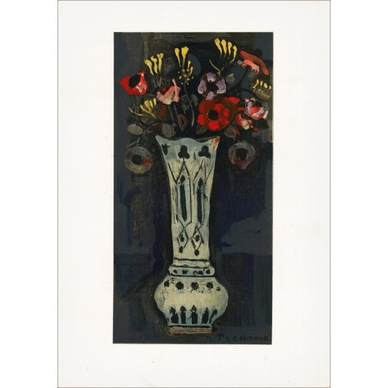 Joseph Pressman - Bouquet, Lithographie