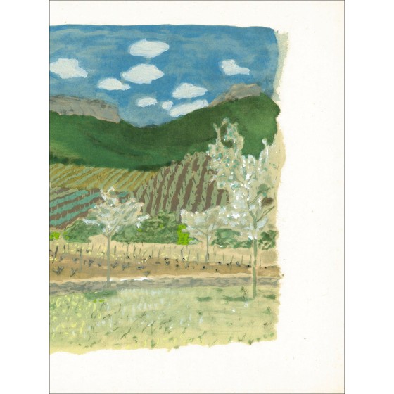 Maurice Brianchon – A travers nos vignes de Savoie, lithographie
