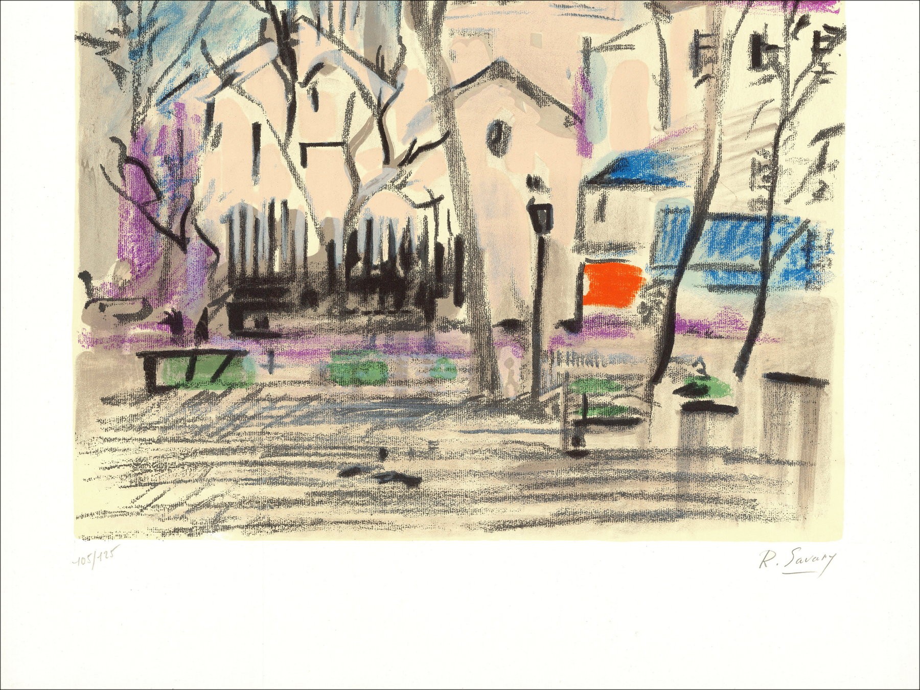 Robert Savary fra_Latn Parijs, Montmartre, het Heilig Hart fra_Latn
