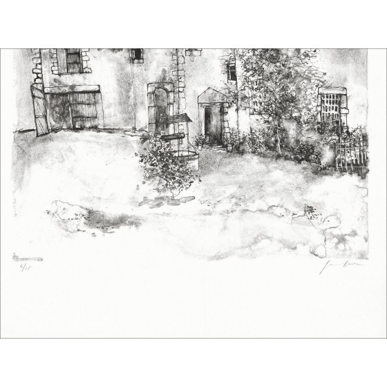 Bernard Gantner – Cour intérieure, édition sur Japon