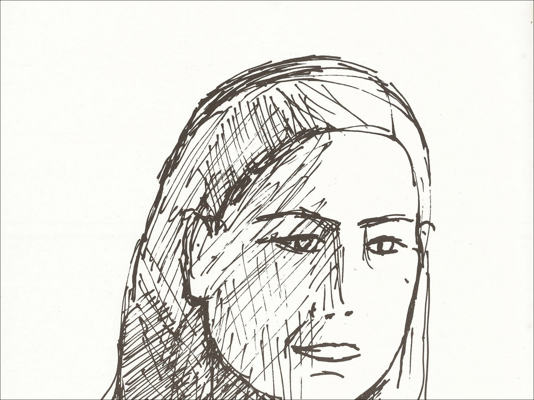 Bernard Cathelin - Portret, ondertekende lithografie