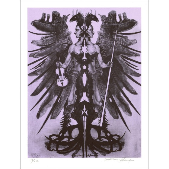 Jean-Pierre Alaux – Belleza de Europa 01, litografía