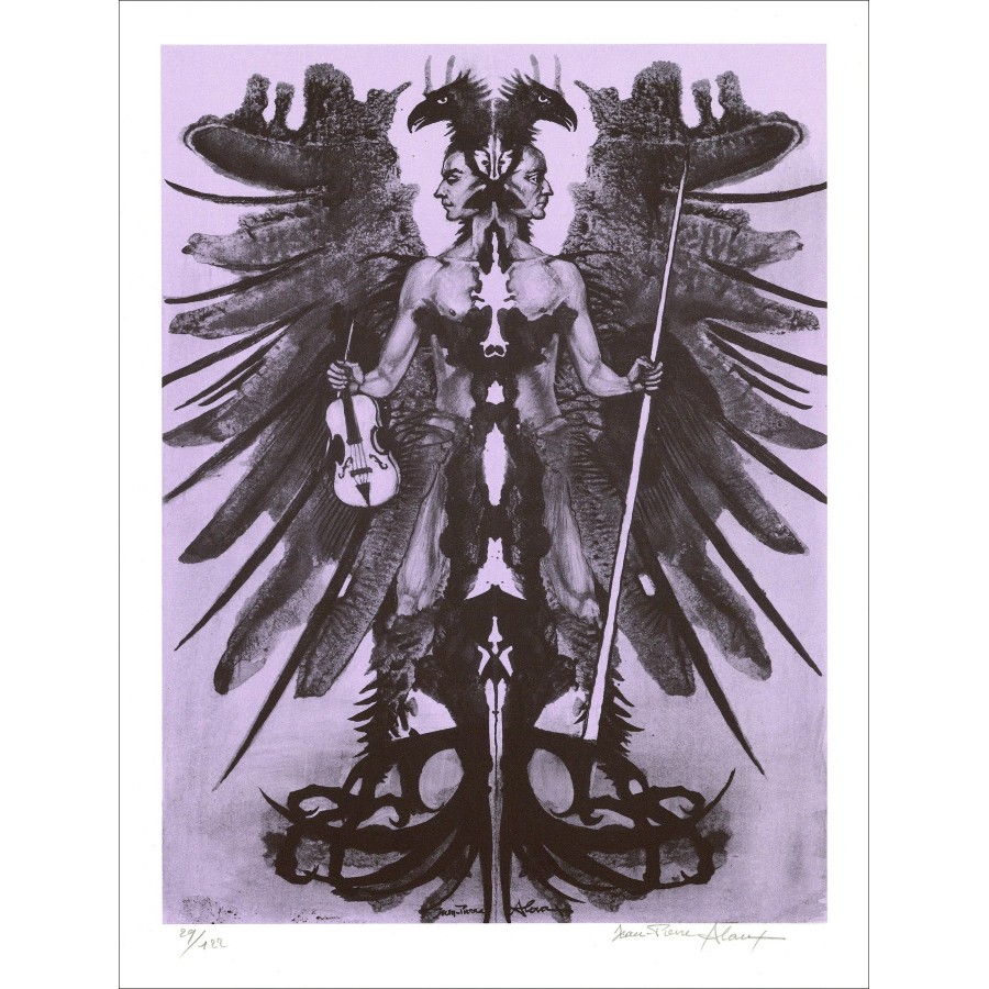 Jean-Pierre Alaux - Schönheit Europas 01, Lithographie