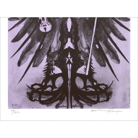 Jean-Pierre Alaux – Beauté de l’Europe 01, lithographie
