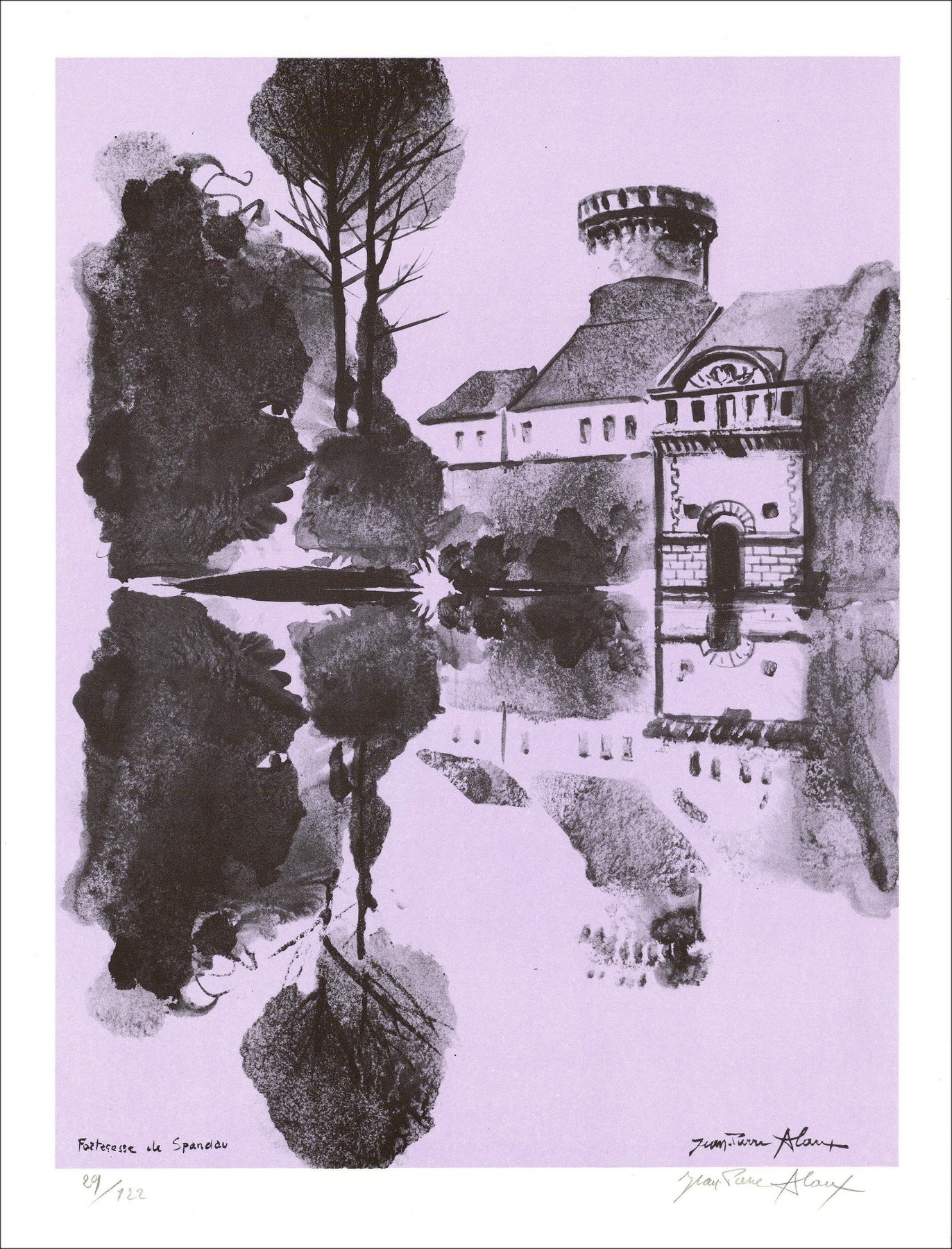 Jean-Pierre Alaux - Schoonheid van Europa 02, Litho