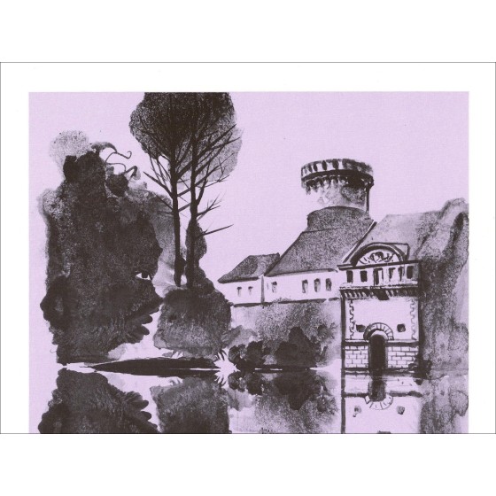 Jean-Pierre Alaux – Beauty of Europe 02, lithography