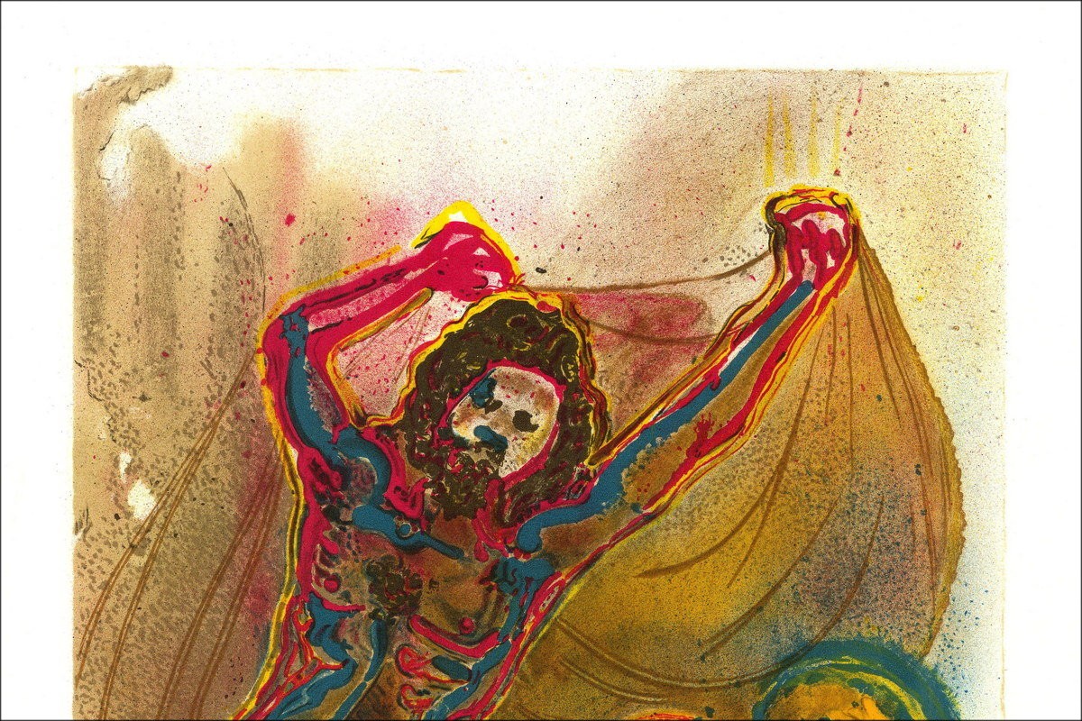 Salvador Dalí - Dalinische Pferde, Centaur de Crête, Lithographie