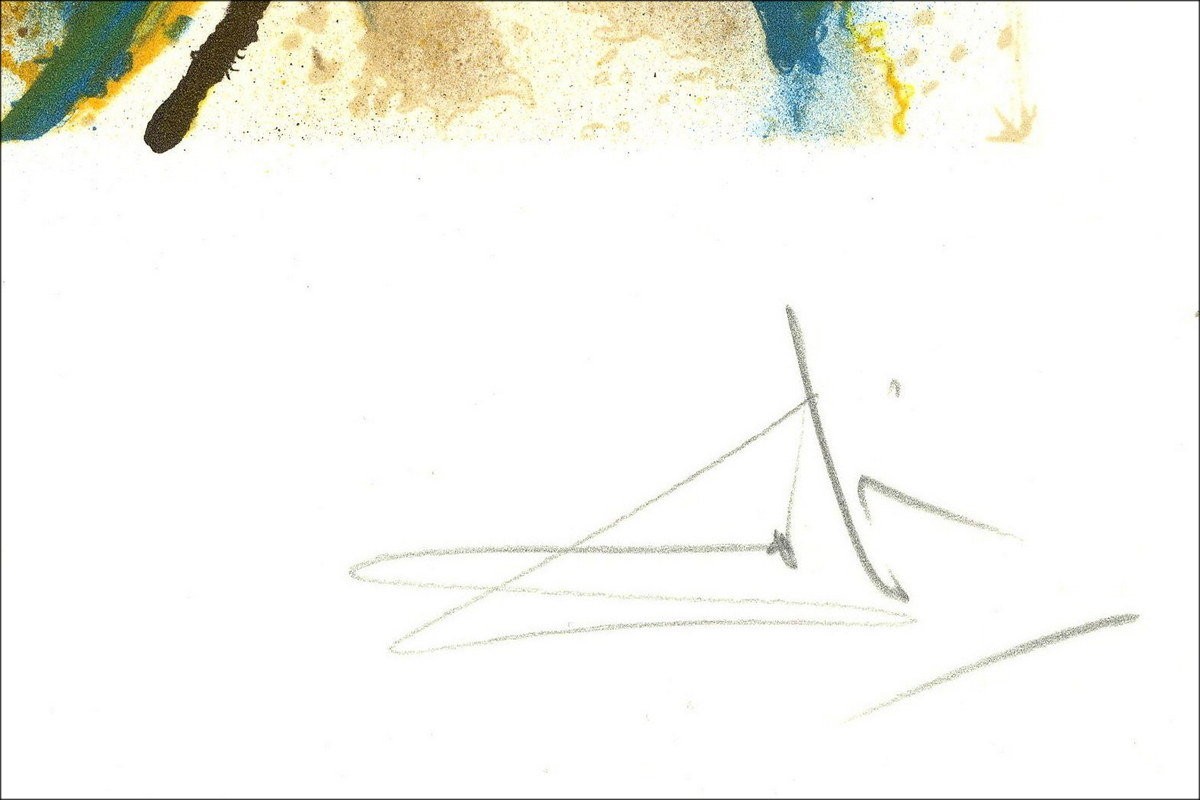 Salvador Dalí – Cavalli Daliniani, Centauro di Creta, Litografia