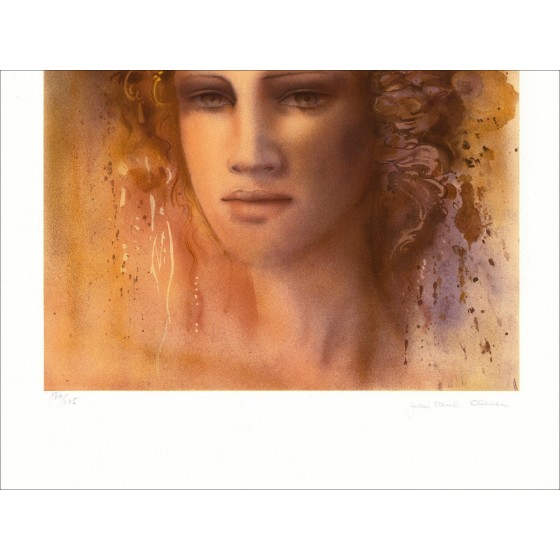Jean Paul Cleren – Portrait, lithography signed