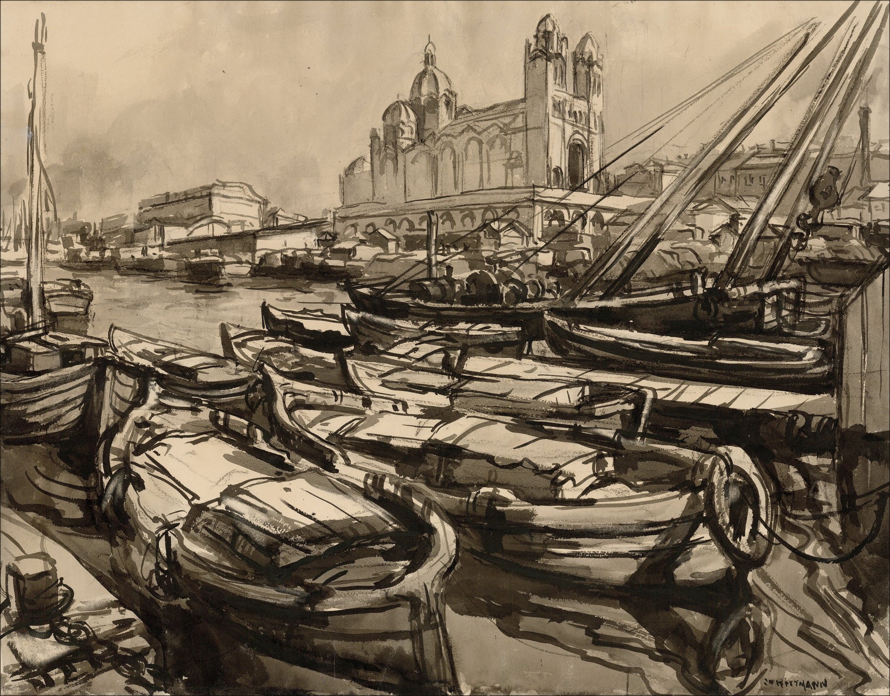 Charles Wittmann - Marseille, Sainte-Marie-Major