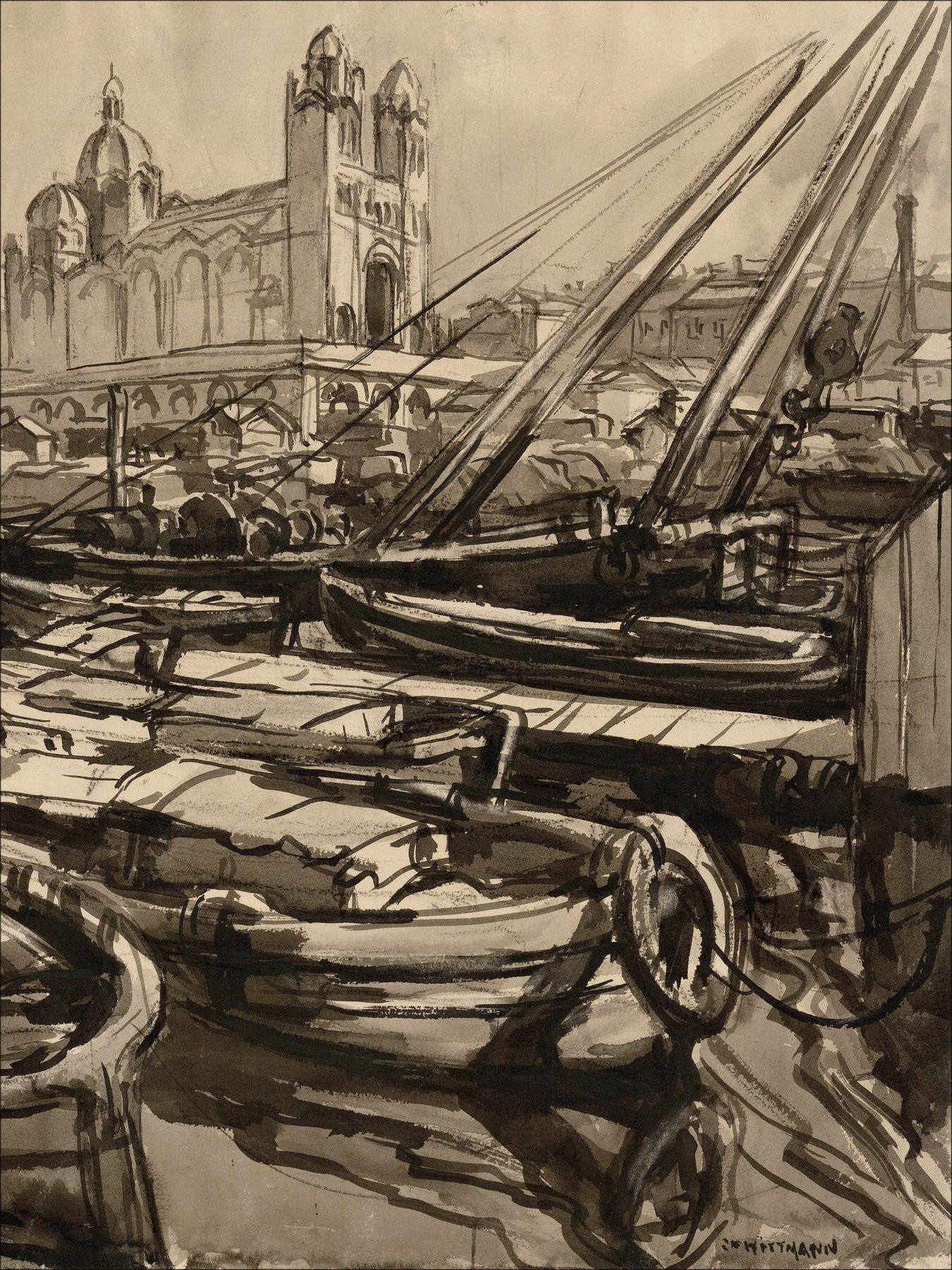 Charles Wittmann - Marseille, Sainte-Marie-Major