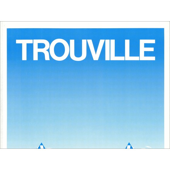 Trouville, Normandía – Afiche Vintage