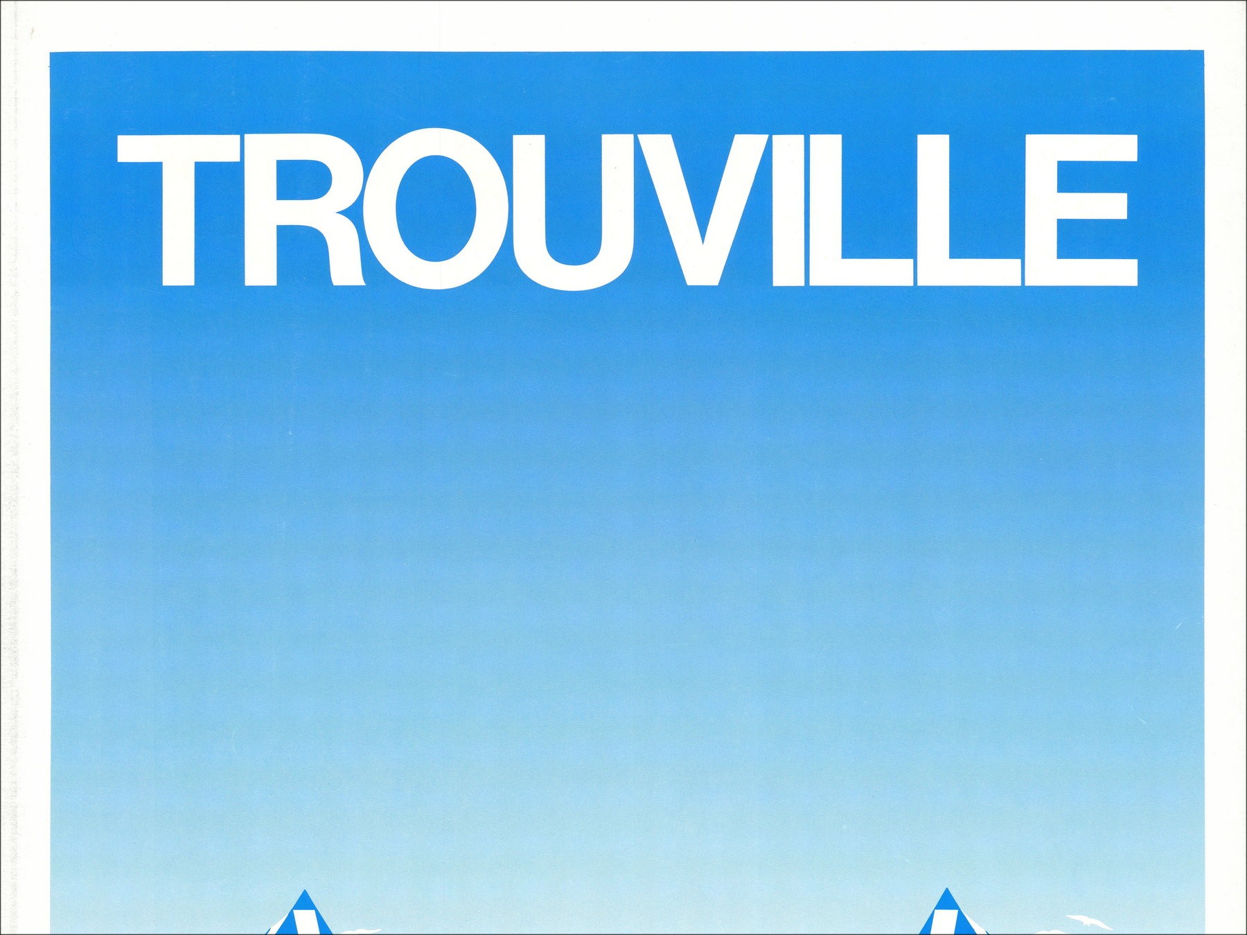 Trouville, Normandia - Poster vintage