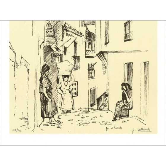 Paul Collebe - Portugal (1971), lithografie