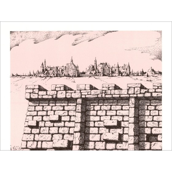 Georges Spiro – Le Mur (1971), lithographie