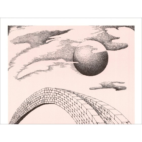 Georges Spiro - The Bridge (1971), Litho
