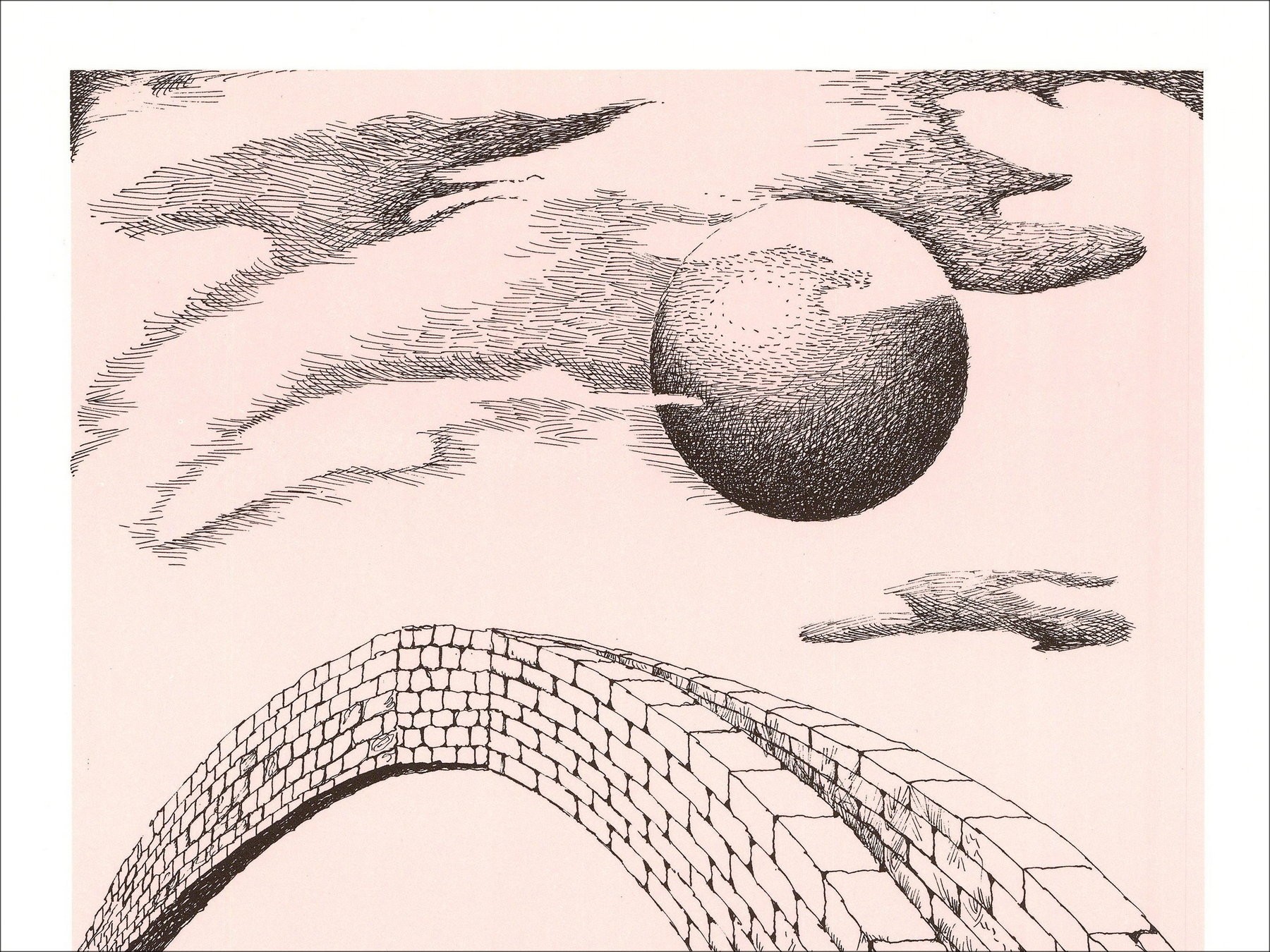 Georges Spiro – Le Pont (1971), litografía
