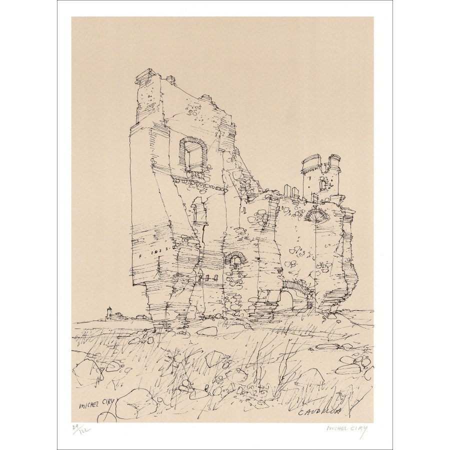 Michel Ciry – Caudilla (1970), litografía