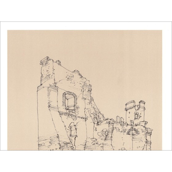 Michel Ciry - Caudilla (1970), Litho