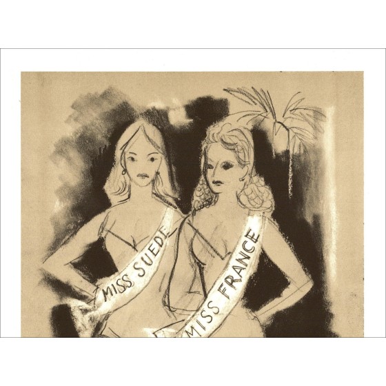 Emilio Grau-Sala – Les Miss (1971), lithographie