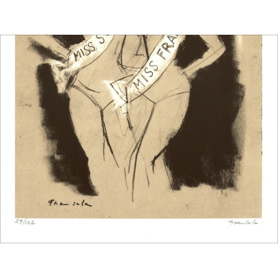 Emilio Grau-Sala – Les Miss (1971), lithographie