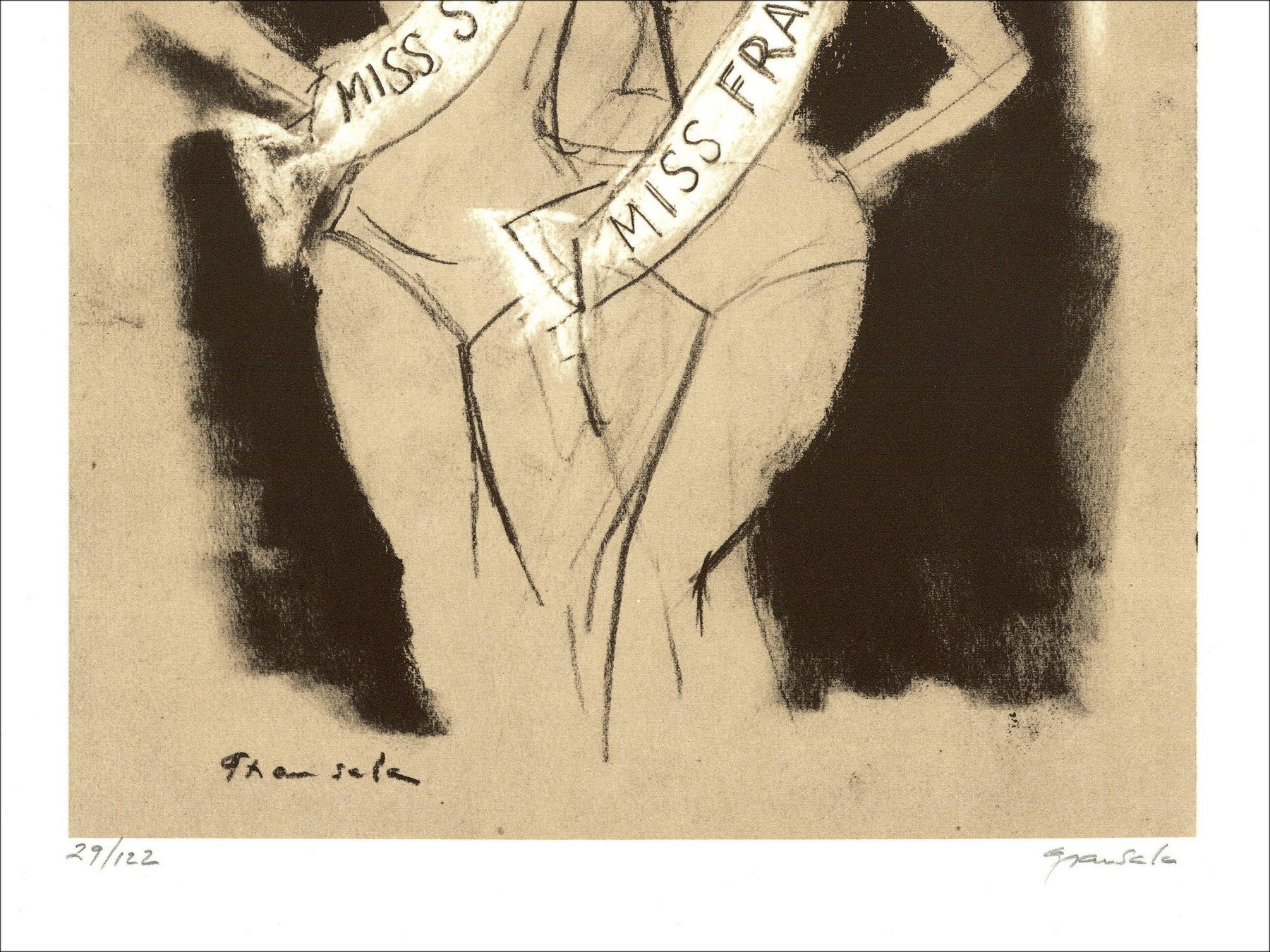 Emilio Grau-Sala – The Misses (1971), lithography