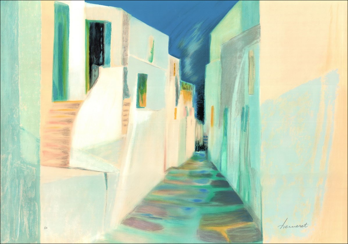 Purchase Claude HEMERET Original Lithograph Greece