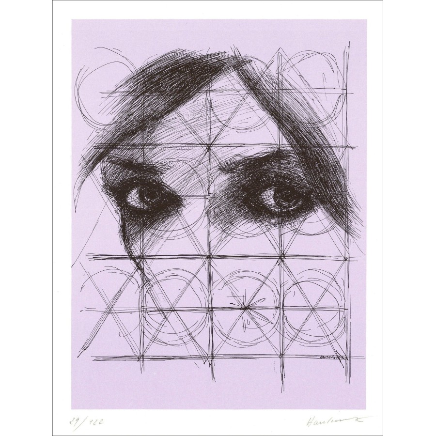 Arnaud von Hauteriven - Look (1971), Lithographie