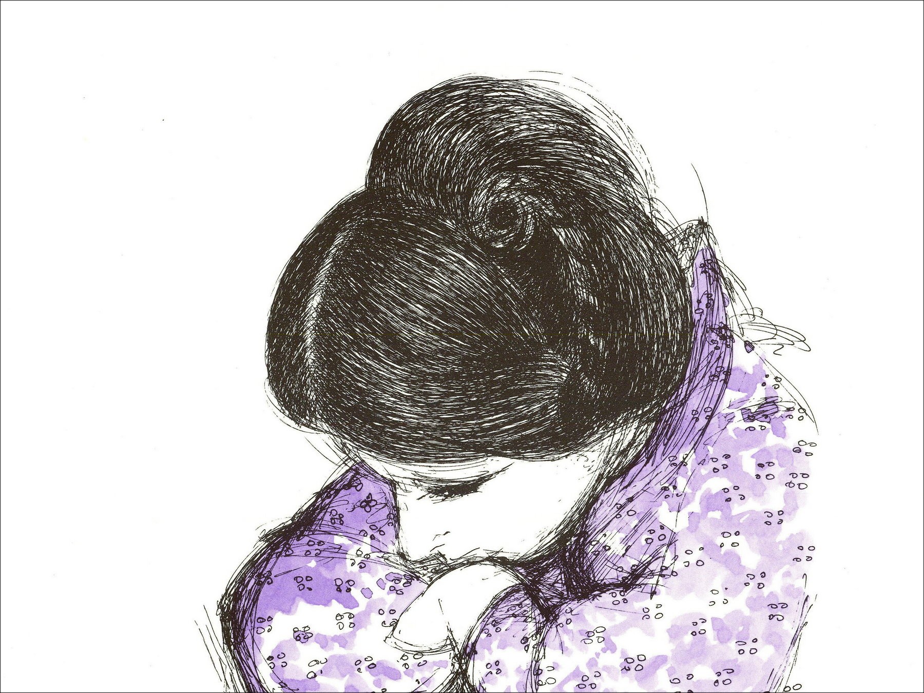 Arnaud d'Hauterives – Female (1971), lithography