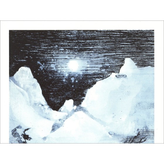 Jean T. Jacus – Les Montagnes (1971), lithographie