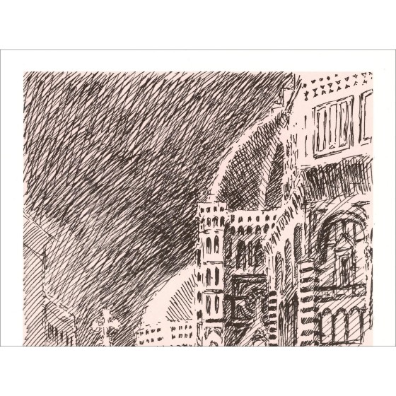 Louis Fabien - Florenz (1971), Lithographie