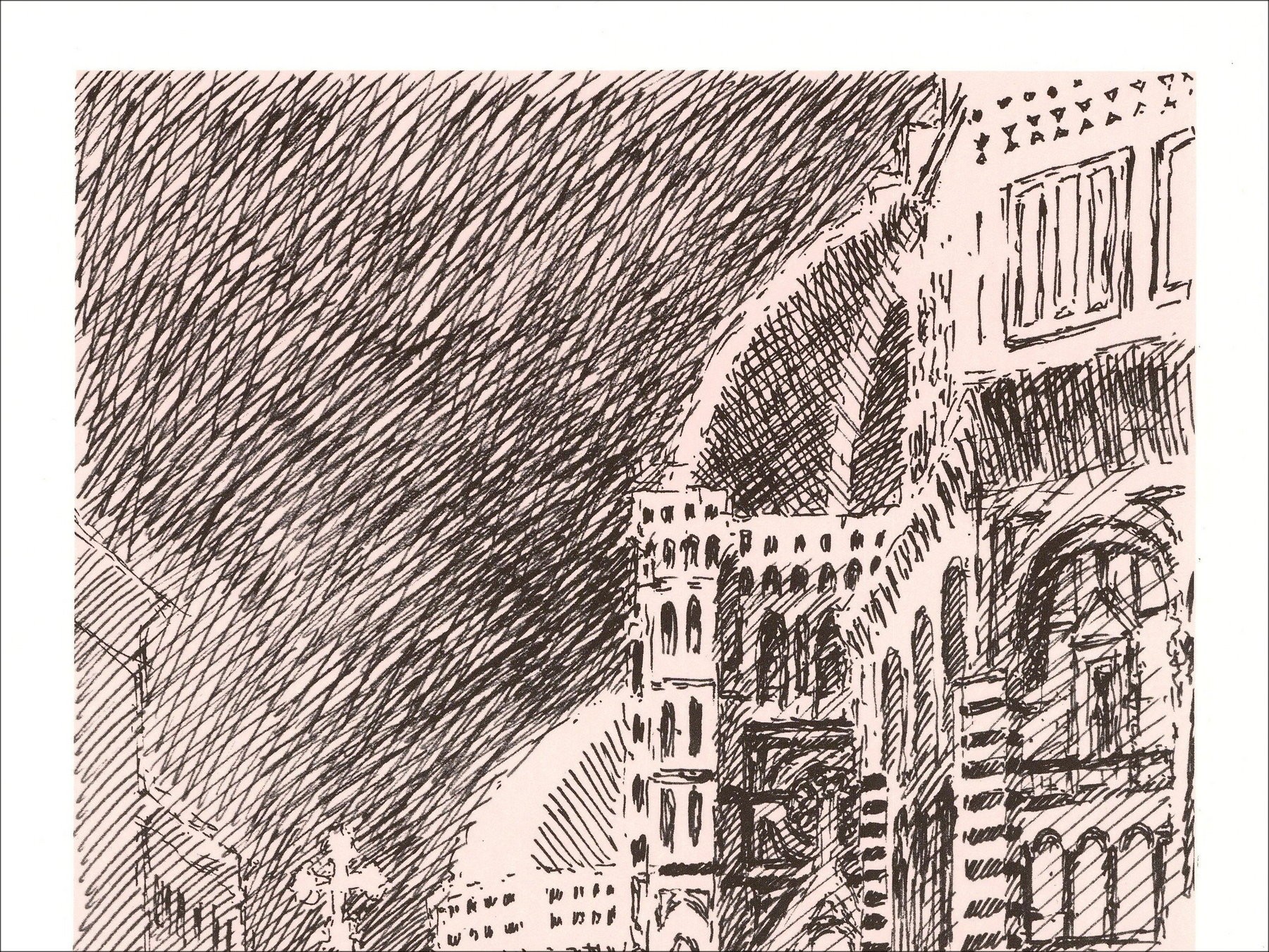 Louis Fabien - Firenze (1971), Litografia